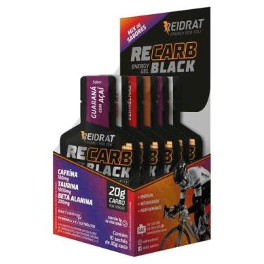 Imagem de Recarb Energy Gel Black Display Reidrat - Reidrat Nutrition, Mix de Sa