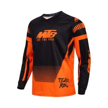 Imagem de Camisa De Ciclismo Para Mountain Bike Downhill, Motocross, Offroad, DH
