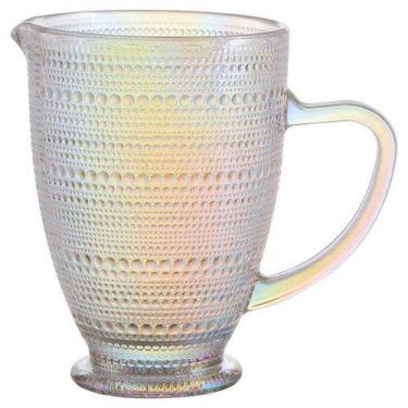 Imagem de Jarra Em Cristal Pérola Furtacor 1,3l Para Sucos Água E Drinks KeHome 
