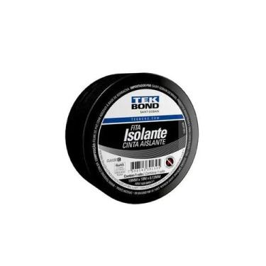 Imagem de Fita isolante 19mmx10mx0.13mm uso geral - TEKBOND