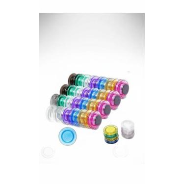 Imagem de Kit 30 Imãs Redondo Colorido Para Mural Geladeira - Congratulations St