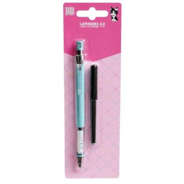Imagem de Lapiseira 2.0mm c/ Grafite Extra Rebecca Bonbon Lilás Rosa Salmão Azul