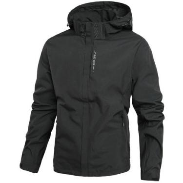 Imagem de Jaqueta Impermeável Fish Ops Explore Preto (Capa de Chuva), M