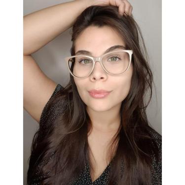 Imagem de Armação Óculos Grau Feminino Quadrada Berlim-Feminino