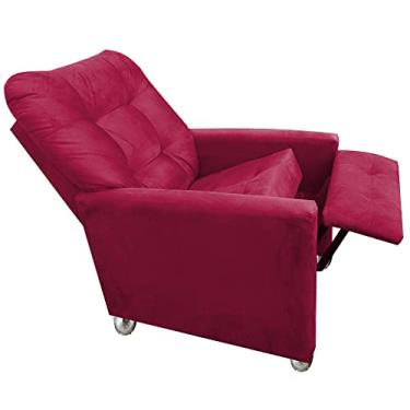 Imagem de Poltrona Do Papai Reclinavel Pallas Vermelho