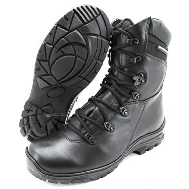 Imagem de BOTA MILITAR ADVENTURE CANO MÉDIO COURO 280 KM PRETO Cor:Preto;Tamanho:37