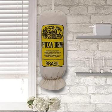 Imagem de Puxa saco Puxe Bem 43x22cm Amarelo