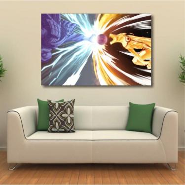 Imagem de Quadro decorativo Susanoo e Kurama Naruto - Tela em Tecido