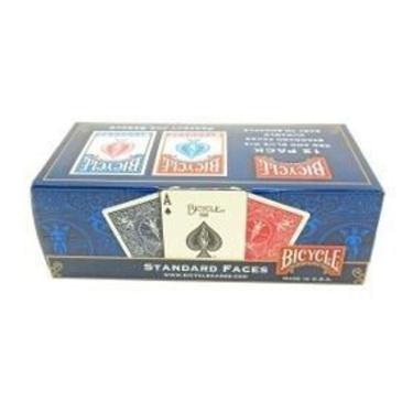 Imagem de Baralho Bicycle Standard Azul Caixa Com 12 Unidades