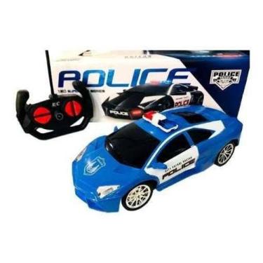 Imagem de Carro De Controle Remoto Polícia  - Prenda Toys