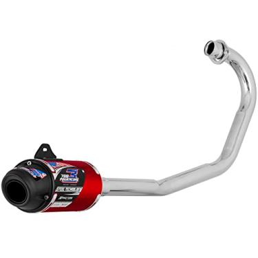 Imagem de ESCAPAMENTO PRO TORK POWERCORE 3 STEEL TECHNOLOGY TITAN 150 ESD 2004/08 VERMELHO