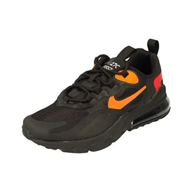 Imagem de Nike Air Max 270 React GS Running Trainers CV9638 Sneakers Shoes (UK 5.5 us 6Y EU 38.5, Black Light Smoke Grey 001)