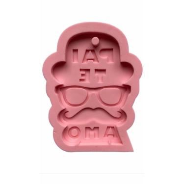 Imagem de Molde De Silcione Dia Dos Pais Pingente Resina