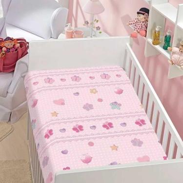 Imagem de Cobertor De Bebê Kyor Plus Mimos Feminino Jolitex Ref:K2.0220999 0,90 X 1,10M