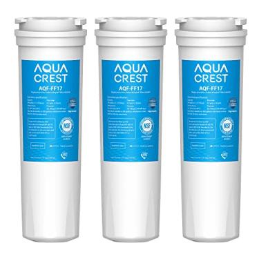 Imagem de Filtro de água para geladeira AQUACREST 836848, substituição para Fisher & Paykel 836848, 862285, 836860, E522B, PS2067635, RF90A180DU, EFF-6017A, E402B, E442B, SUPCO WF29666060. , RF135 B, RF170A, RF201A (pacote com 3)