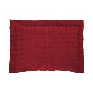 Imagem de Porta Travesseiro Top Line 180 Fios Confortável Vermelho - Vilela Enxo