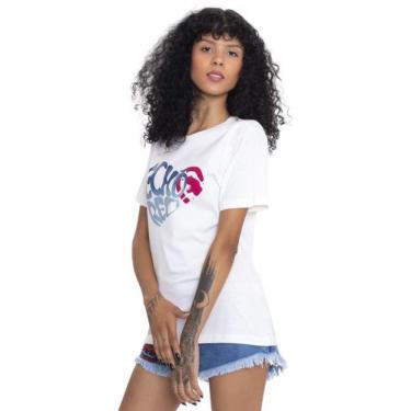 Imagem de Camiseta Ecko Feminina Despe Off White