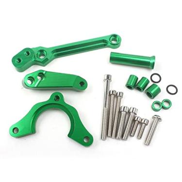 Imagem de FINMOKAL Para KAWASAKI Z900 2017-2019 Kit de montagem de suporte CNC estabilizador de amortecedor de direção