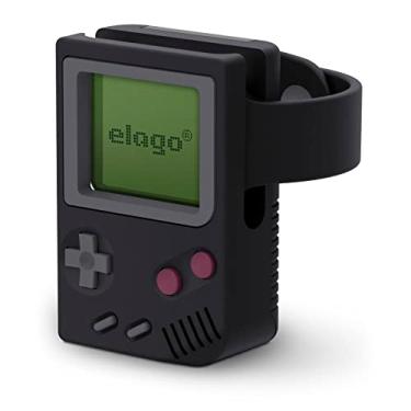 Imagem de elago Suporte Vintage para Apple Watch W5, Compatível com iWatch Series 10/9/8/7/6/5/4/3/2/1/SE (46 mm, 45 mm, 44 mm, 42 mm, 41 mm, 40 mm, 38 mm), MagSafe, Suporte de Carga para Apple Watch