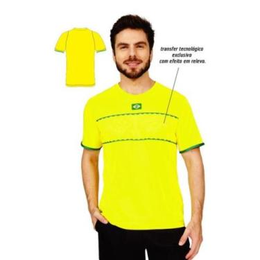 Imagem de Camiseta Kanxa Masculina Brasil Hexa