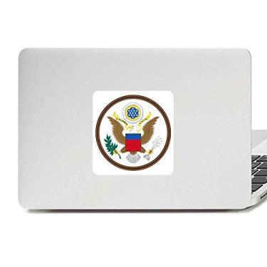Imagem de Adesivo de vinil Paster Laptop com emblema nacional dos Estados Unidos Decoração de PC