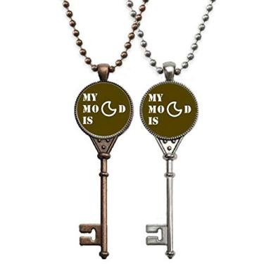 Imagem de OFFbb-USA Colar com pingente para decoração de casais, joias e decoração de casais