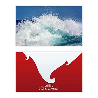 Imagem de Science Nature Ocean Water Sea Wave Picture Holiday Holiday Merry Christmas Cartões de parabéns Mensagem de Natal