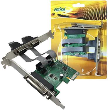 Imagem de Placa Pci Express Multisserial 1 Paralela 2 Seriais Feasso