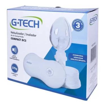 Imagem de Aparelho Nebulizador Portátil G-tech Compact Dc2 C/