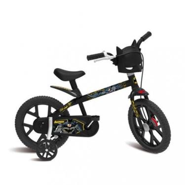 Imagem de Bicicleta Bicicletinha Infantil Aro 14 Batman - Bandeirante