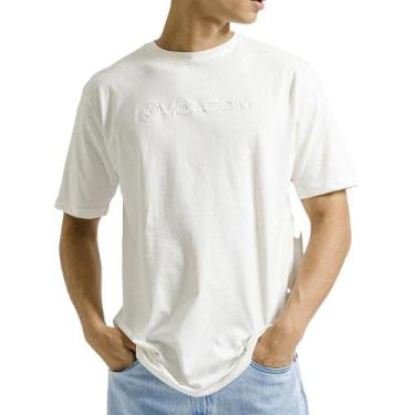 Imagem de Camiseta Volcom New Style Sm24 Masculina Off White
