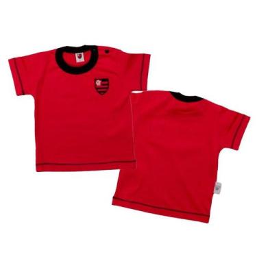 Imagem de Camiseta Bebê Flamengo Vermelha Oficial - Revedor