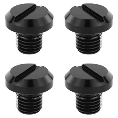 Imagem de ALEOED 4 peças para motocicletas M10 x 1,25 parafusos de furo de espelho universal adequado para Yamaha FZ-07 FZ-09 MT-07 MT-09FZ Honda CRF250 CB500F CRF1000L XL700V NC750X BMW G310 Kawasaki Ducati