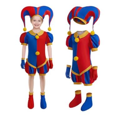 Imagem de CCJRLM The Amazing Digital Circus Pomni costume for kids Cosplay costume Pomni Costumes easter party Outfit