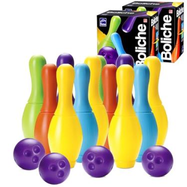 Imagem de Generic - Jogo de Boliche Bolichão de Brinquedo com 16 Peças Roma