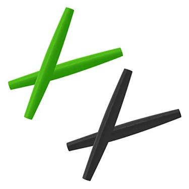 Imagem de Boldbright Kits de borracha de substituição para óculos de sol Oakley Crosshair 1.0 - Opções, Verde e preto, 0