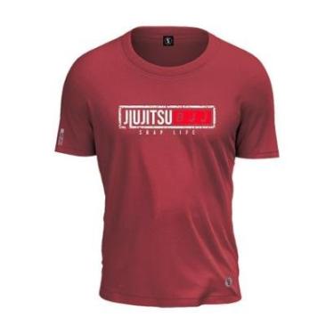 Imagem de Camiseta Personalizada Jiu Jitsu Classico Red Shap Life-Unissex