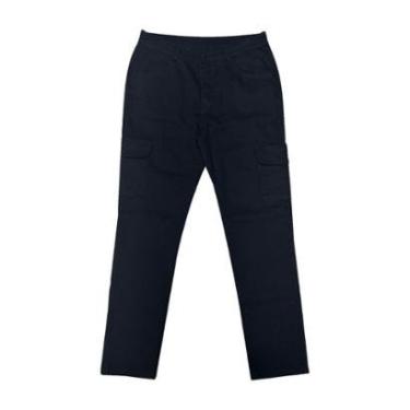 Imagem de Calça Cargo Tradicional Jeans Basic Preta-Masculino