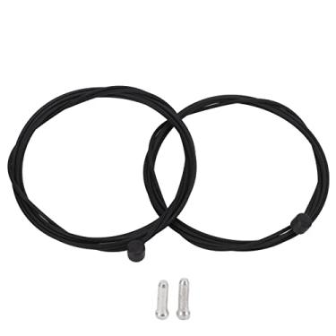 Imagem de Núcleo do cabo do freio dianteiro traseiro, núcleo do cabo interno de deslocamento do freio Soldagem por pontos magnético elástico de alta rigidez para ciclismo Linha de freio de bicicleta de montanha de teflon