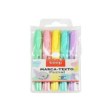 Imagem de Marca Texto Blister 4 Cores Pastel Keep – MR070
