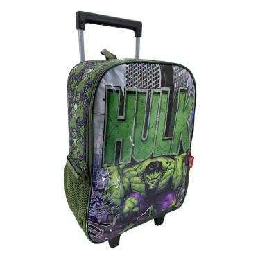 Imagem de Mochila De Rodinhas Hulk 39575 - Juvenil-Masculino