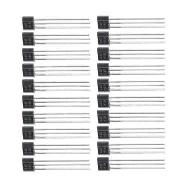 Imagem de Esquirla 20 peças to-92UA 44e sensores de hall portáteis pequenos elementos compactos 3 pinos para brinquedos eletrônicos reparo de motor de veículo elétrico