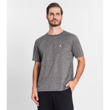 Imagem de Camiseta Masculina Malha Dry Rajada Ultimato Cinza