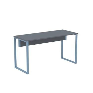 Imagem de Mesa Madeira 1500x600mm M150/60p25tub Grafito/Azul Dali