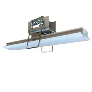 Imagem de Kit 6 Presilha Borboleta Mola Fixar Perfil Led Gesso Drywall