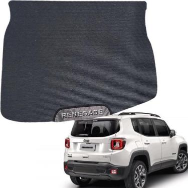 Imagem de Tapete emborrachado para porta mala malas especifico do carro jeep ren