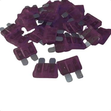 Imagem de Kit 10 Fusíveis Automotivos Lâmina Escolha Amperagem - Permak