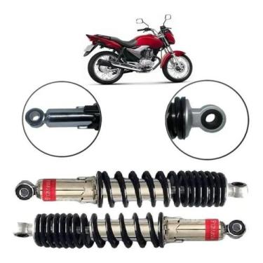 Imagem de Par Amortecedor Honda Cg Titan Fan 150 125 2004 A 2014 - Rafaela Amort