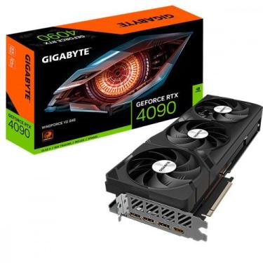 Imagem de Placa de Vídeo Gigabyte GeForce RTX 4090 Windforce V2 24GB GDDR6X 384b