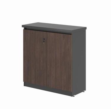 Imagem de Armario Baixo Noah Freijo Preto - Mais de Casa